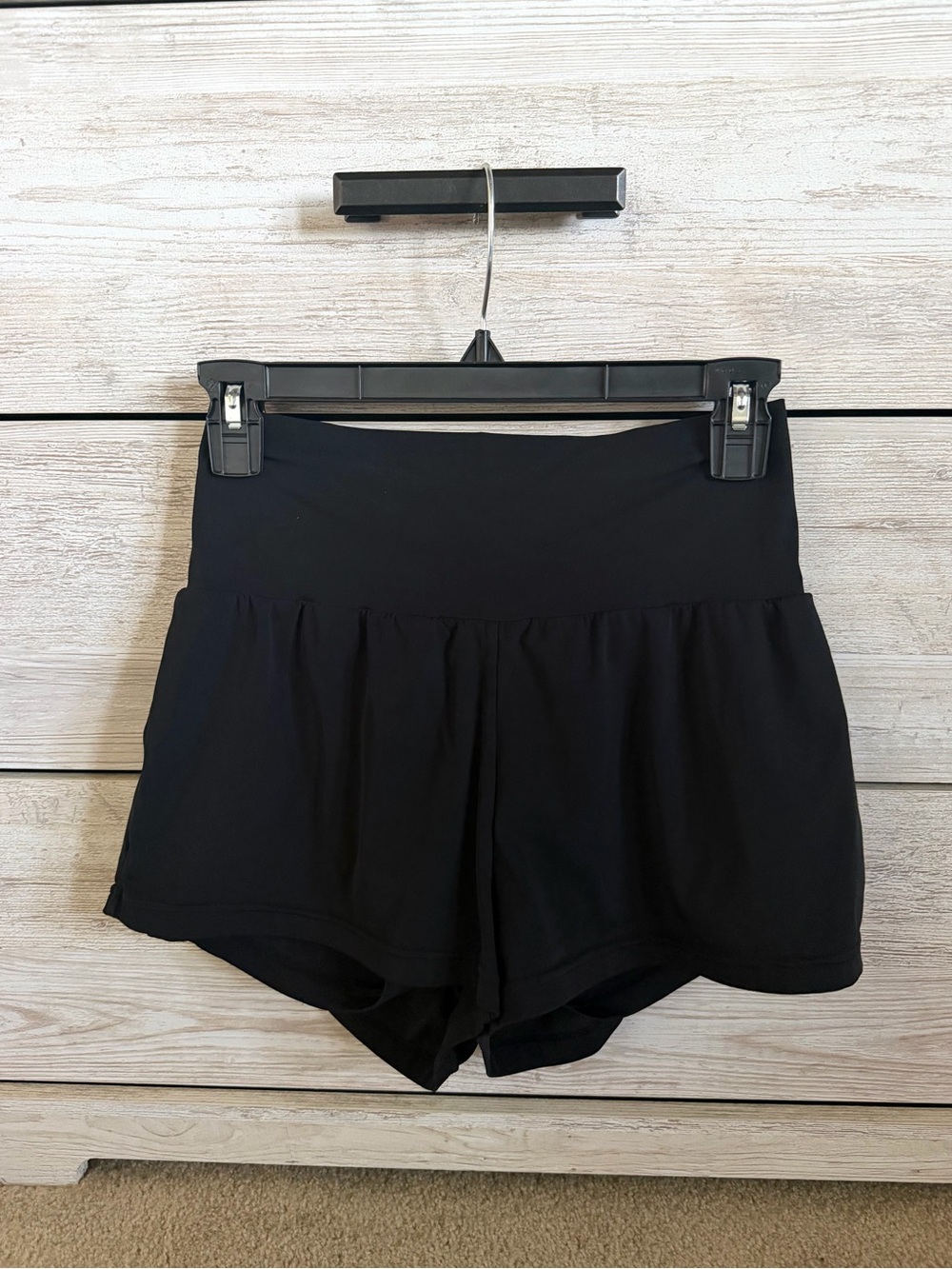 Halara Black Women's High-Waist Active Shorts